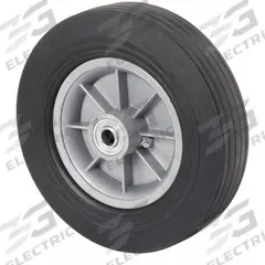 APPROVED VENDOR Solid Wheel: 10 in Wheel Dia., 2 in Wheel Wd, Rubber, 500 lb Load Capacity, Plastic (MPN 53CM90). Key specifications — Brand: APPROVED VENDOR; Tire Sidewall Number: 10x2.5.
