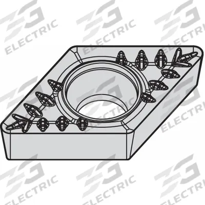 WIDIA Diamond Turning Insert: DCMT3252MP - Diamond Indexable Turning Inserts