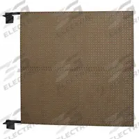 APPROVED VENDOR Pegboard Swing Panel: Round, 9/32 in Peg Hole Size, 48 in x 48 in x 1/4 in, Hardwood (MPN 6YB76). Key specifications — Material: Hardwood; Finish: Epoxy Coated; Peg Hole Shape: Round; Color: Tan; Brand: APPROVED VENDOR.
