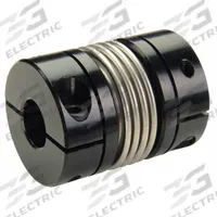 RULAND MANUFACTURING Motion Control Coupling: 19 mm Bore Dia 1, 14 mm Bore Dia 2, Aluminum, Clamp On (MPN MBC51-19-14-A). Key specifications — attr666189: Yes; attr666180: Stainless Steel; attr85397: RULAND MANUFACTURING; attr666234: Metric; attr923681: Different Bore Dimensions.