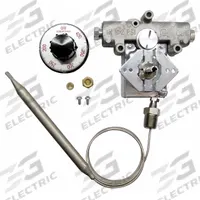 Gas Thermostat: LP/Natural Gas, 200°F to 500°F, 30 in Capillary, 1/4" Tubing, 3/8 in Bulb Dia (MPN 4290-006). Key specifications — Product Type: Gas Thermostat; Compatible with Brand: South Bend Range; Manufacturer Part Number: 4290-006; For Fuel Type: LP; OEM Replacement Part Number: GSE-01-036-00-00; Compatible with Series: Universal; Dial Range: 200 to 400; Gas Connection: 1/4" Tubing.