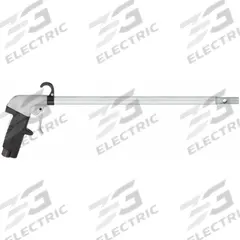 GUARDAIR Air Gun: Pistol-Grip Grip, Aluminum, 3/8 in Female NPT, 1 Nozzle(s), Straight, Focused (MPN U75XT024AA2). Key specifications — attr1328526: Aluminum; attr1328500: Extension and Nozzle; attr1328508: GUARDAIR; attr1328515: No; attr1328533: Yes.
