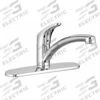 AMERICAN STANDARD Low Arc Kitchen Faucet: Colony Pro, Cast Brass, Single-Post, Deck, Chrome, Metal (MPN 7074000.002). Key specifications — Series: Colony Pro; Brand: AMERICAN STANDARD.