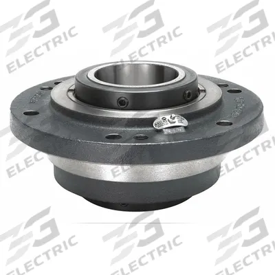 MOLINE BEARING Flange Bearing: Tapered Roller, 4 1/2 in Bore, Cast Iron, Set Screws - Flange-Mount Tapered Roller Bearings