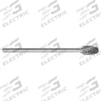 APPROVED VENDOR Carbide Bur: Oval, SE-5L6, Double Cut, 1/2" x 7/8" Head, 1/4" Shank (MPN 310-002715). Key specifications — Brand: APPROVED VENDOR; Trade Number: SE-5L6.