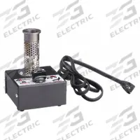 AMERICAN BEAUTY Solder Pot: 135 W, 2.5 oz Capacity (MPN MP-9). Key specifications — Pot Interior Dimensions: 3/4 in D x 1 in Dia; Crucible Shape: Round; Display Type: Analog; Manufacturer Part Number: MP-9; Brand: AMERICAN BEAUTY.