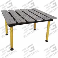 BUILDPRO Welding Table: 36.5 in Ht, 46 in Dp, 47 in Wd, 2,600 lb Wt Capacity, Plain (MPN TMA54746). Key specifications — Manufacturer Part Number: TMA54746; Brand: BUILDPRO; Hole Diameter: 5/8 in.