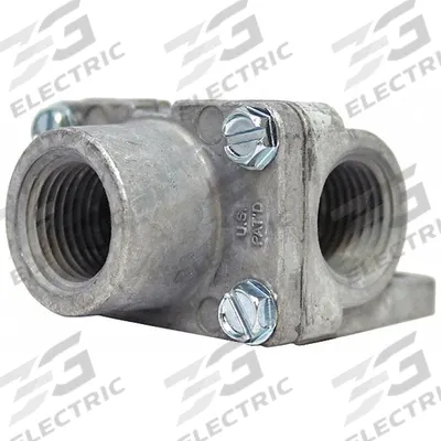 VELVAC Fuel Valve: Return Flow Splitter, Std, 1/2 in Port Size, FPT, Die Cast Zinc - Return Flow Splitters