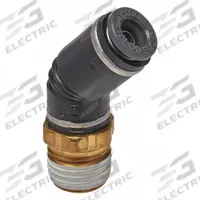 SUR&R Male Elbow: NPT, Brass, 2 PK (MPN AB4230). Key specifications — Type: NPT; Material: Brass; Brand: SUR&R; Accessory Type: Swivel Elbow; Fitting Gender: Male.