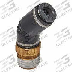 SUR&R Male Elbow: NPT, Brass, 2 PK (MPN AB4230). Key specifications — Type: NPT; Material: Brass; Brand: SUR&R; Accessory Type: Swivel Elbow; Fitting Gender: Male.