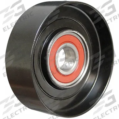 DAYCO Idler Pulley: Idler Pulley, 89148, Serpentine, Flat, Flangeless Flange - Flat Idler Pulleys for Vehicles