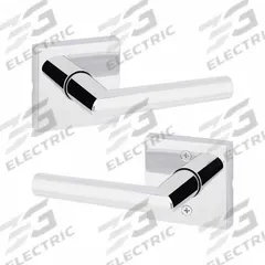 KWIKSET Door Lever Lockset: Passage Lever Locksets/Storeroom Lever Locksets, Chrome, ADA Compliant (MPN 720MIL-SQT-26-6AL-RCS). Key specifications — Ligature Resistance: Not Ligature-Resistant; Brand: KWIKSET; Lockset Function ANSI Code: F75; Visual Indicator Message: No Message; Lockset Style: Rose; ADA Compliant: Yes; ANSI Lockset Function: Hall; Finish: Bright Chromium-Plated : Zinc.