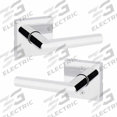 KWIKSET Door Lever Lockset: Passage Lever Locksets/Storeroom Lever Locksets, Chrome