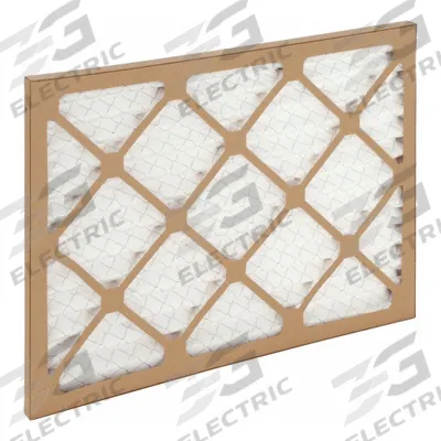GRAINGER Pleated Air Filter: 15 in x 20 in x 1 in, MERV 8 - MERV 8 Pleated Air Filters