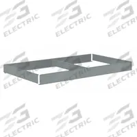 TENNSCO Shelf: 48 in x 18 in, 2,500 lb Load Capacity, Gray, Shelf (MPN ZLCS-4818). Key specifications — Includes: (4) Beams; Shelf Configuration: Single Straight; Color: Gray; Frame Material: Steel; Brand: TENNSCO; Frame Finish: Zinc Plated; Product Type: Shelf.