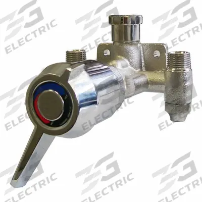 LEONARD VALVE Mixing Valve: 1/2 in Inlet Connection Size, 1/2 in Outlet Connection Size - Point-of-Use Mixing Valves