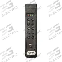 SECURITRON Keyless Access Control Keypad: 7 in Ht, 7/8 in Dp, 1 1/2 in Wd, Stainless Steel, Gray (MPN DK-26PBK). Key specifications — Brand: SECURITRON; Color: Gray.