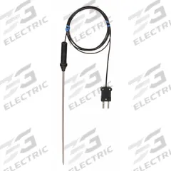 APPROVED VENDOR Immersion Temperature Probe: -40°F to 500°F /-40°C to 260°C, 7.59 in Probe Lg (MPN 5RMF3). Key specifications — Brand: APPROVED VENDOR; Handle Type: Straight.