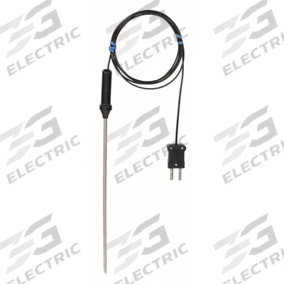 APPROVED VENDOR Immersion Temperature Probe: -40°F to 500°F /-40°C to 260°C - Thermocouples for Gas Applications