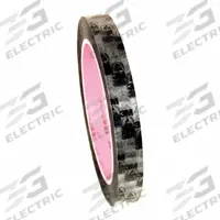 3M Conductive Electrical Tape: 3 in Wd, 72 yd Lg, 2.2 mil Thick, 20 V Volt Rating, Transparent (MPN 40PR)