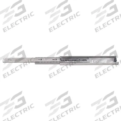 SUGATSUNE Drawer Slide: Ball Bearings, Side, Full Extension - Ball Bearing Drawer Slides