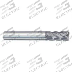 APPROVED VENDOR Corner Radius End Mill: Carbide, nACRo Coated, 5 Flute, 5/16" Mill Dia, 1/2" LOC (MPN 295-010312B)