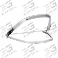 MSA Face Shield Frame: Band Attachment Type, Aluminum, Silver, Compatible with Skullgard Series (MPN 10158800). Key specifications — Attachment Type: Band; Product Type: Frame; Material: Aluminum; Color: Silver; For Use With: Hard Hat; Brand: MSA; Compatible with Brand: MSA; Compatible with Series: Skullgard.