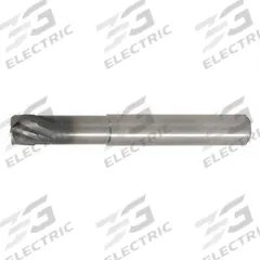WIDIA HANITA Ball End Mill: Carbide, AlTiN Coated, 6 Flute, 10 mm Mill Dia, 0.33 mm LOC, 89 mm OAL (MPN 70N710004MT)
