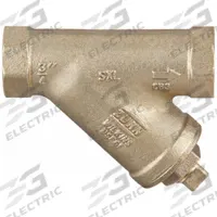 WILKINS Y Strainer: 1 1/4 in, NPT, Mesh, 0.0313 in Screen Size, Bronze, Buna-N, 4 3/4 in Ht (MPN 114-SXL). Key specifications — Brand: WILKINS; Seal Material: Buna-N; Manufacturer Part Number: 114-SXL; Screen Material: 304 Stainless Steel.