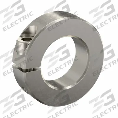 RULAND MANUFACTURING Shaft Collar: 1-Piece, Inch, Round, Clamp-On, 1 in Bore Dia - Stainless Steel Shaft Collars