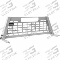 BUYERS PRODUCTS Headache Rack: 71 in Overall Wd, 23 1/2 in Overall Ht, For 23.5 in Truck Bed Lg (MPN 851505). Key specifications — For Use With: Trucks; Color: White; Product Type: Headache Rack; Material: Steel; For Truck Bed Length: 23.5 in; Brand: BUYERS PRODUCTS.