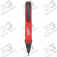 MILWAUKEE Non-Contact Voltage Detector/Tester: 50 V to 1,000 V, Audible/Light, CAT IV 1000V (MPN 2202-20). Key specifications — Brand: MILWAUKEE.