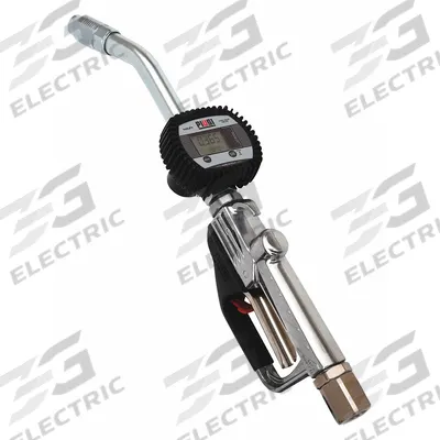 PIUSI Drum Pump Nozzle: Manual, Digital, 15 gpm Max. Flow Rate, Non-Pressure Activated - Digital Metered Manual Dispense Guns