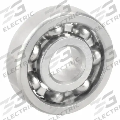EZO Miniature Ball Bearing: R2-6, Open, 1/8 in Bore, 3/8 in OD, 0.109 in Wd - High-Precision Radial Ball Bearings