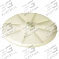 CENTURY Motor Rain Shield: 6 in Overall Dia, 1/2 in Bore Dia (MPN 2097A). Key specifications — Brand: CENTURY.