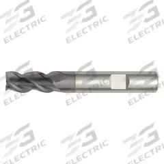 WIDIA HANITA Square End Mill: Carbide, TiAlN Coated, 3 Flute, 3 mm Mill Dia, 7 mm LOC, 57 mm OAL (MPN D51303002RW)
