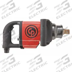 CHICAGO PNEUMATIC Air Impact Wrench: Compact, 1 in Drive, D-Handle, Square, 1/2 in NPT Air Inlet (MPN CP0611-D28H). Key specifications — attr1321013: NPT; attr1321019: Compact; attr1321030: CHICAGO PNEUMATIC; attr1321012: Standard; attr1321025: Square.
