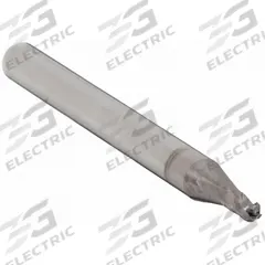 APPROVED VENDOR Ball End Mill: Carbide, TiCN Coated, 4 Flute, 9/64" Mill Dia, 9/32" LOC, 2" OAL (MPN 220-021045)