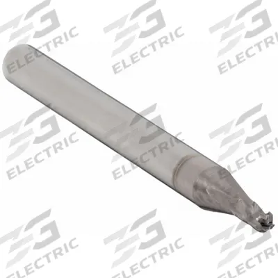 APPROVED VENDOR Ball End Mill: Carbide, TiCN Coated, 4 Flute, 9/64" Mill Dia, 9/32" LOC - General Purpose Carbide Ball End Mills