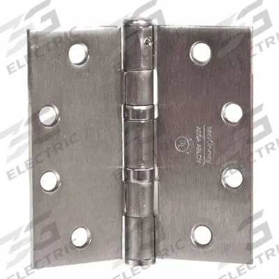 MCKINNEY Butt Hinge: Brass/Stainless Steel, Full Mortise - Full Mortise-Mount Butt Hinges