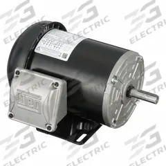 WEG General Purpose Motor: Rigid Base Mount, Totally Enclosed Fan Cooled, 1 hp, 230/460V AC (MPN 00136ET3EW56-S). Key specifications — Brand: WEG; Nameplate Voltage @ 60 Hz: 230/460V AC; Full Load Current @ 60 Hz: 3.00/1.50 A; Nameplate RPM @ 60 Hz: 3,435 RPM; Motor Enclosure: TEFC.