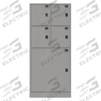 SENTINEL Law Enforcement Evidence Locker: Pass-Through Backing, Keyless Lift Latch, 5 Compartments (MPN 05AA-PT). Key specifications — Brand: SENTINEL; Product Ships: Assembled; Color: Gray.