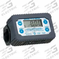 FILL-RITE Flowmeter: 4-Digit Digital Chemical Transfer Meter, Turbine, 1 in NPT, NPT, 2 gpm – 35 gpm (MPN TT10PN). Key specifications — Product Type: 4-Digit Digital Chemical Transfer Meter; Rotor Material: UHMWPE; Accuracy %: +/-1%; Brand: FILL-RITE; Unit Of Measure: Liters; Display Type: Digital; Termination: Not Listed.