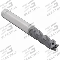 APPROVED VENDOR Square End Mill: Carbide, AlTiN Coated, 4 Flute, 9/64" Mill Dia, 9/16" LOC, 2" OAL (MPN 206-001073)