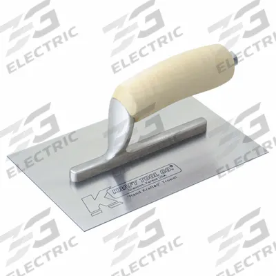 KRAFT TOOL Finishing Trowel: Blade Material Carbon Steel, Blade Shape Square - Square-End Finishing Trowels