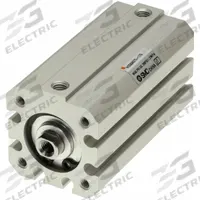 SMC Compact Cylinder: 2 in Bore Dia, 5/8 in Stroke Lg, Tapped Hole Mounting, Aluminum, 1/8 in NPT (MPN NCQ8A200-062S). Key specifications — attr946022: Tapped Hole; attr946024: Single Rod; attr946038: NCQ8; attr1123057: Rotating Rod; attr945997: SMC.