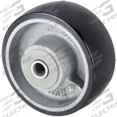 APPROVED VENDOR Caster Wheel: 4 in Wheel Dia., 2 in Wheel Wd, Polyurethane, 700 lb Load Rating, Iron (MPN UIR-0420-08). Key specifications — Brand: APPROVED VENDOR; Wheel/Tread Color: Blue.