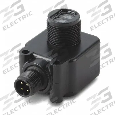 EATON Photoelectric Sensor: M18 Threaded, Built-in Connector, 4 - Pin M12 Connector - Cylindrical Sensors with Built-in Connectors