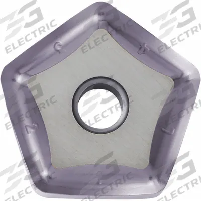 KYOCERA Pentagon Milling Insert (MPN PNEG1106XNENGLPR1510) - Pentagon (P) Indexable Milling Inserts
