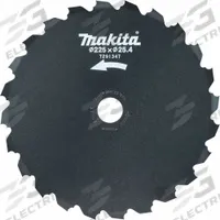 MAKITA Brush Cutter Blade: 9 in Dia, Steel (MPN 199872-9). Key specifications — Brand: MAKITA; Compatible Manufacturer Number: 385KK1; Material: Steel; Product Type: Brush Cutter Blade.